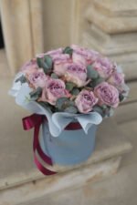 Квіткова коробка з троянд Меморі Лейн