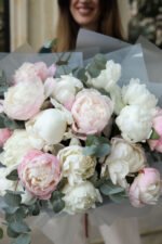 Букет з 17 півоній Гарденія - Зображення 2