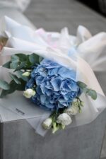 Комплімент з гортензією та евкаліптом - Зображення 3