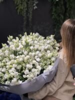 Великий букет з еустоми - Зображення 2