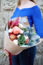 Букет у крафті - Зображення 3