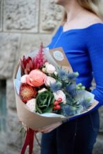 Букет у крафті