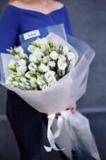 Букет з білої еустоми - Image 2
