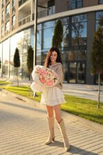 Великий букет з гортензій та еустоми, кущових троянд - Зображення 6