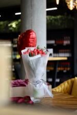 Бокс з тюльпанами та кулькою - Зображення 2