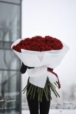 Букет з 51 червоної троянди Експлорер - Image 7