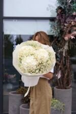 Літній мікс із гортензій та ромашок - Зображення 2