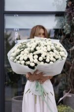 Монобукет із хризантеми Ньютон - Зображення 4