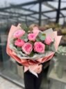 Букет з піоновидних троянд Майра