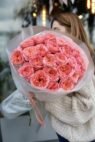 Monobouquet of 25 peony roses Candy Expression