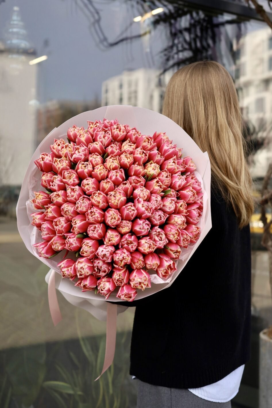 IMG_2249 Букет зі 101 тюльпану колумбус - Image 1