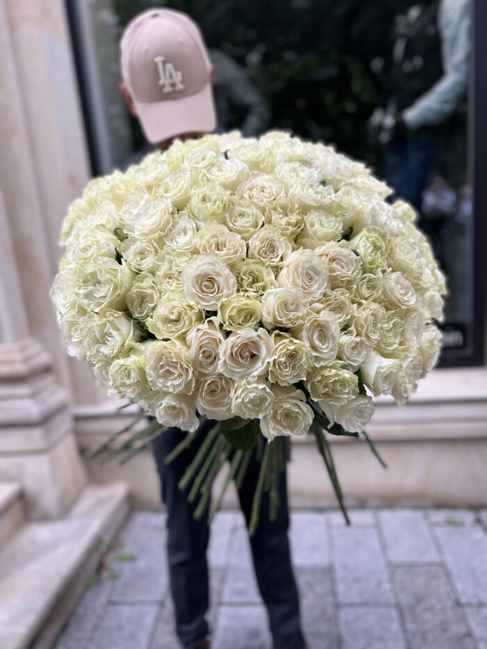 Bouquet of 101 roses Mondial 1 Tandem GREEN SHOP