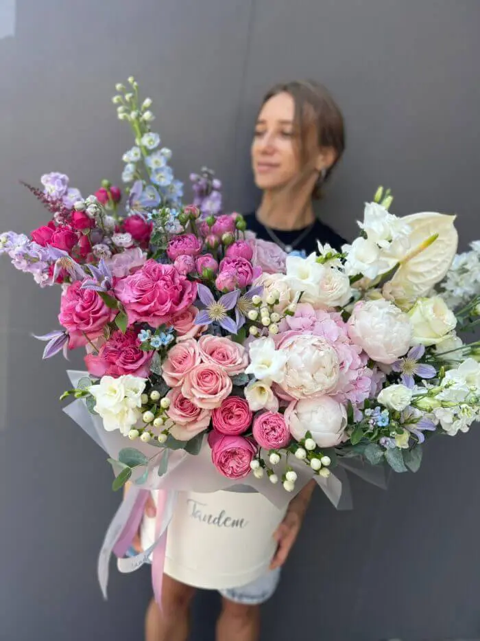 Berry box of flowers 3 Tandem GREEN SHOP