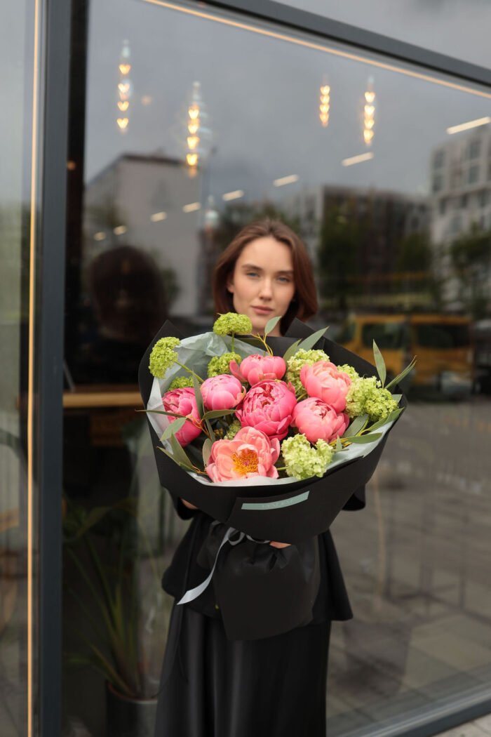 Букет химерний з ранункулюсом 19 Tandem GREEN SHOP