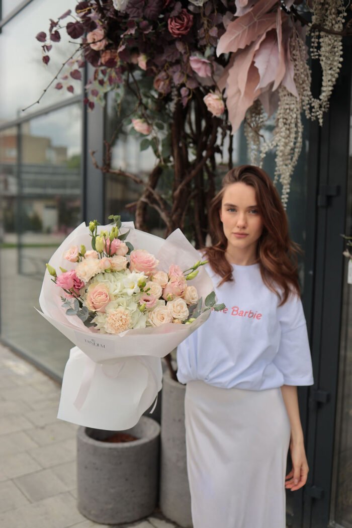 Букет химерний з ранункулюсом 30 Tandem GREEN SHOP