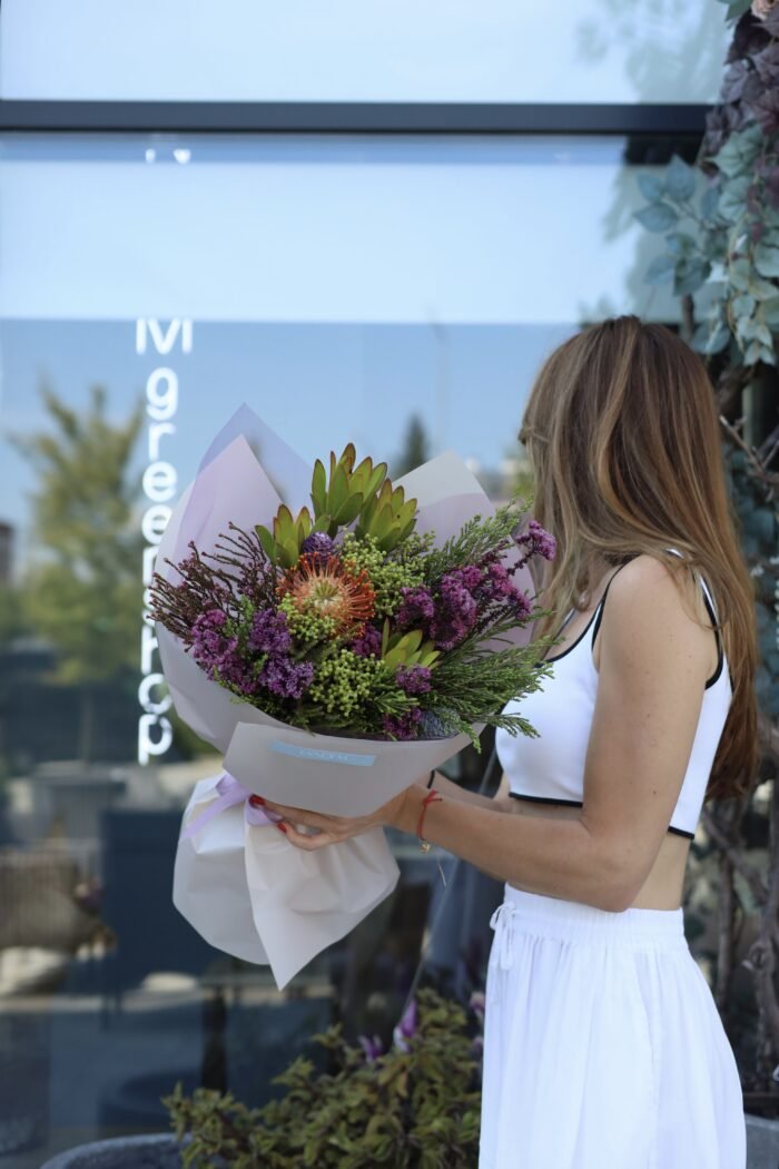 Ексотичний мікс з левкоєм 1 Tandem GREEN SHOP