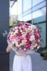 Розкішний монобукет із кущової троянди - Image 2