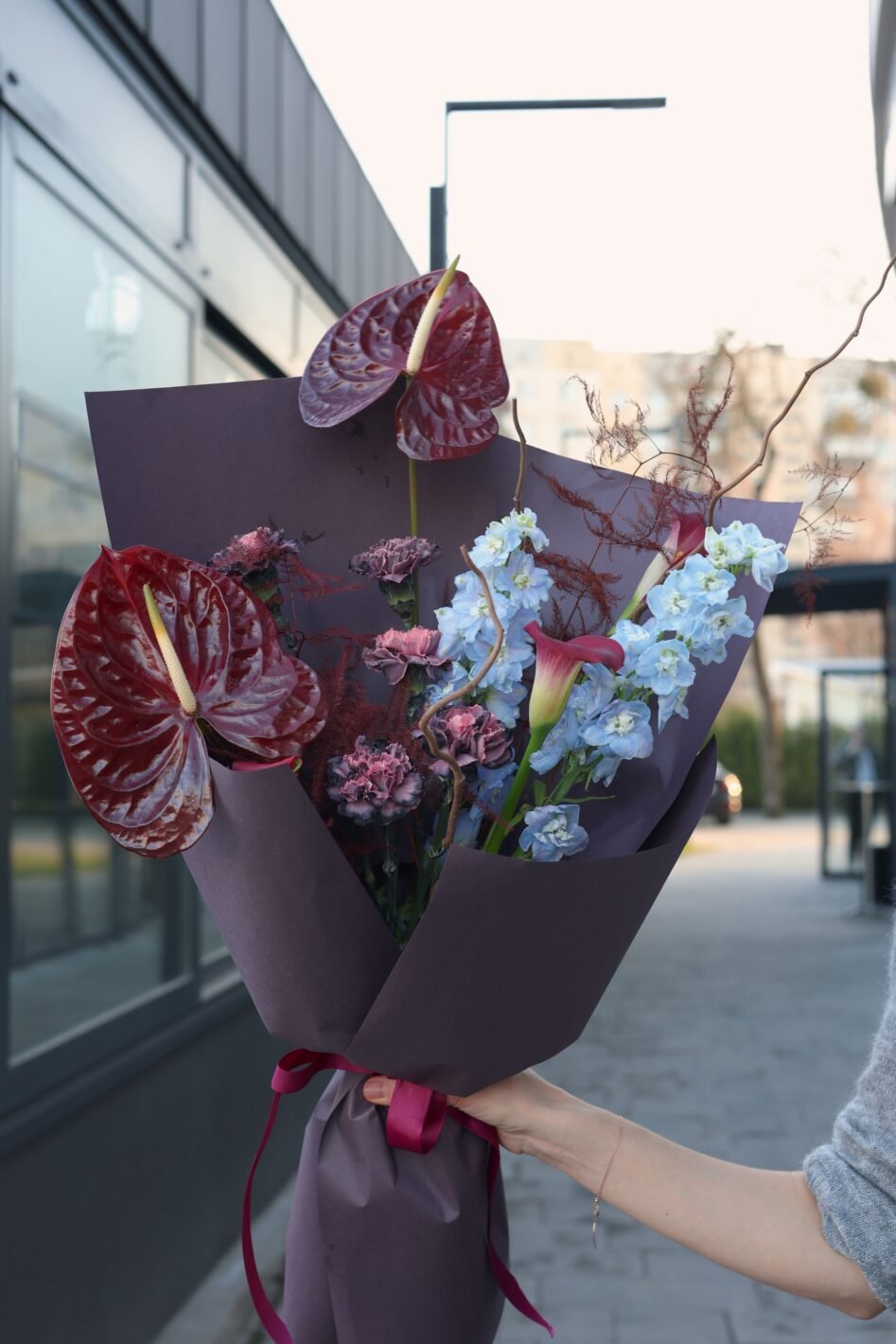 Processed with VSCO with v3 preset Химерний букет з антуріумом - Зображення 1